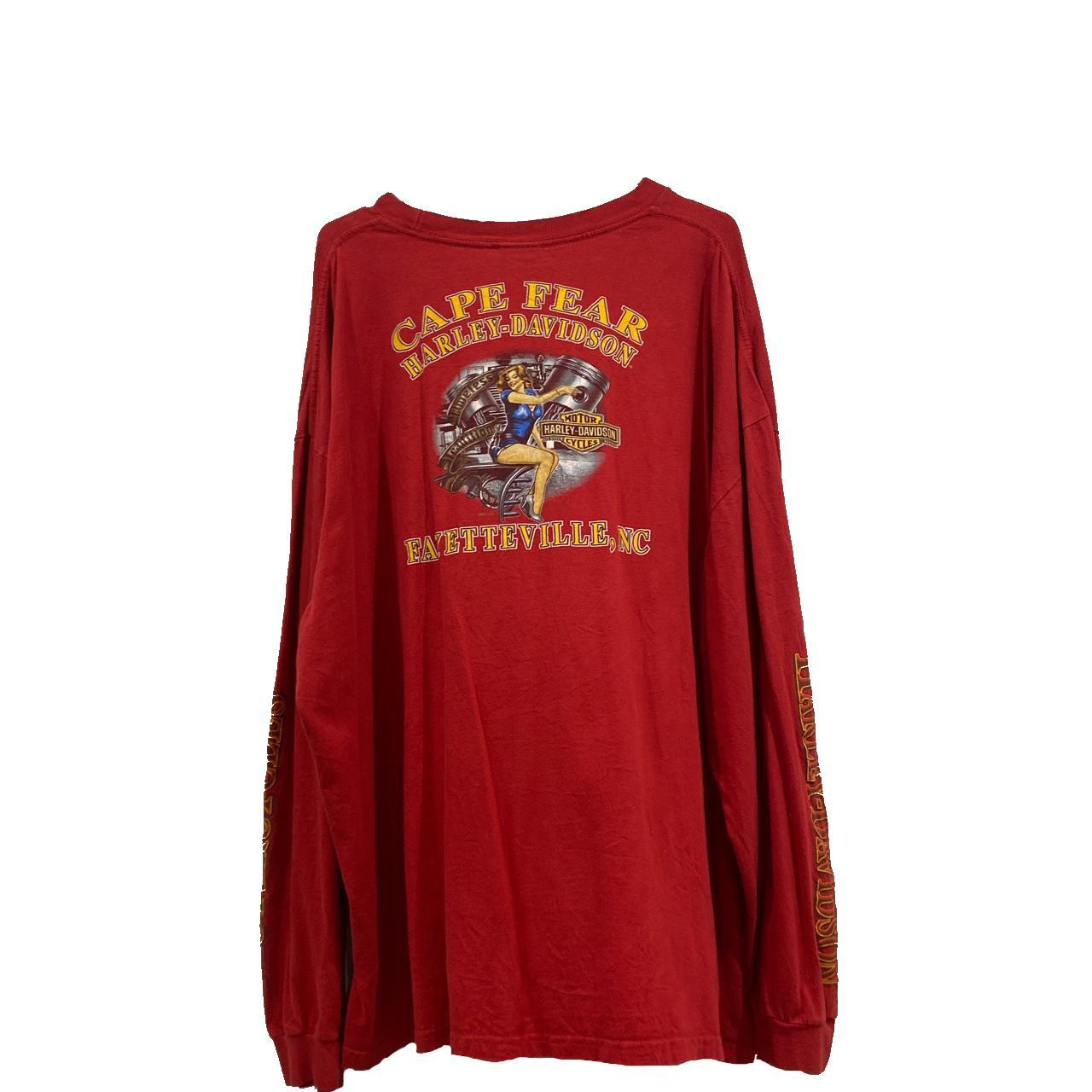 Authentic Vintage Harley-Davidson Long Sleeve T-Shirt (X-Large)