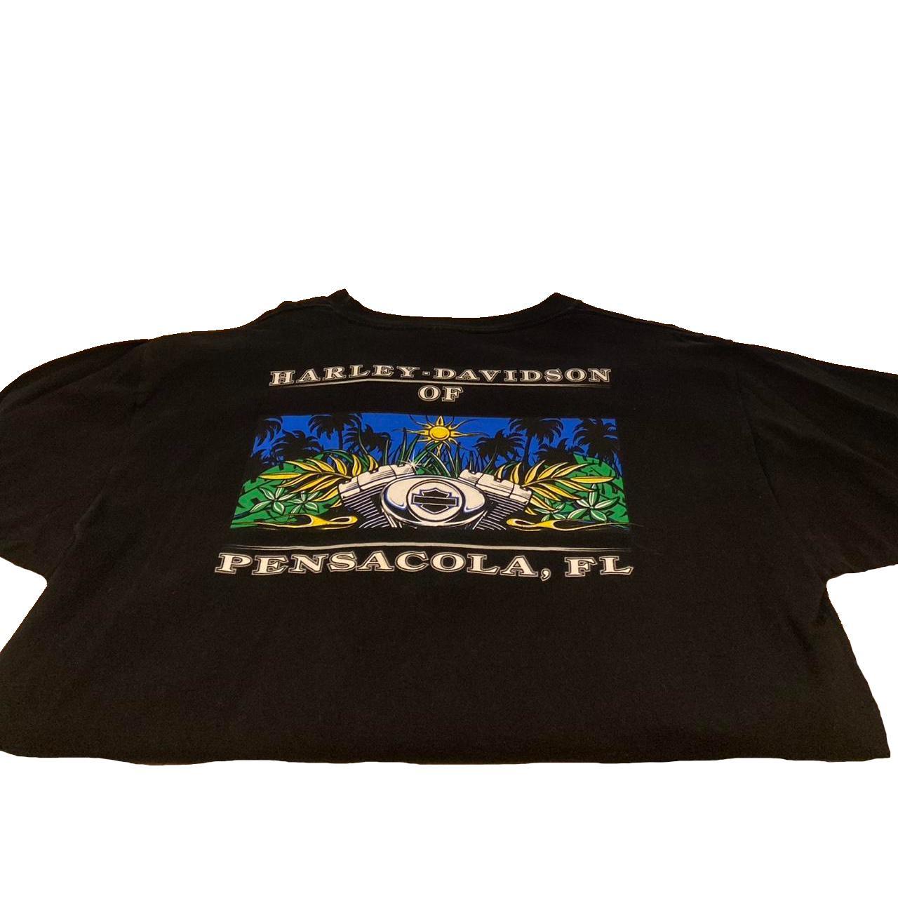 Authentic Vintage Harley-Davidson T-Shirt | Pensacola FL (X-Large)