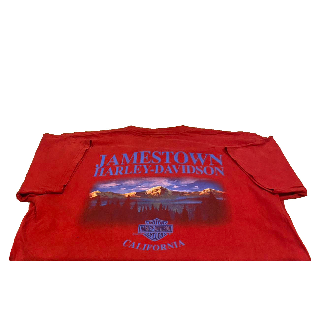 Authentic Vintage Harley-Davidson T-Shirt- Jamestown, California (X-Large)