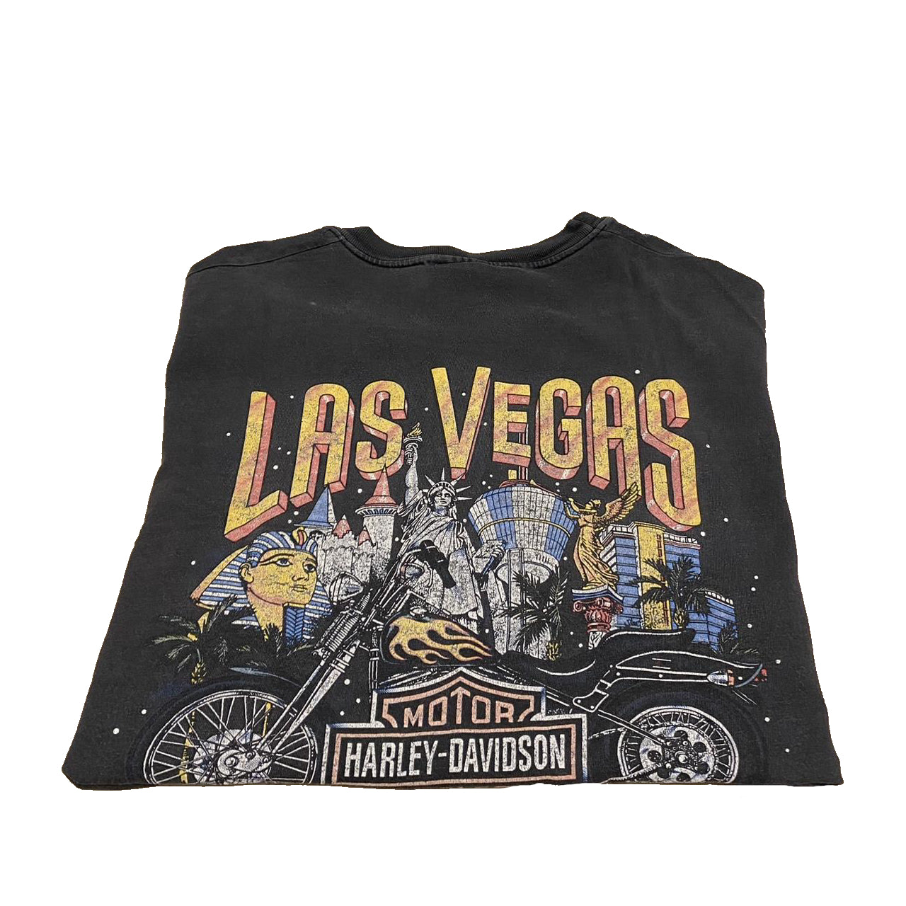 Authentic Vintage Harley-Davidson T-Shirt | Las Vegas (Large)