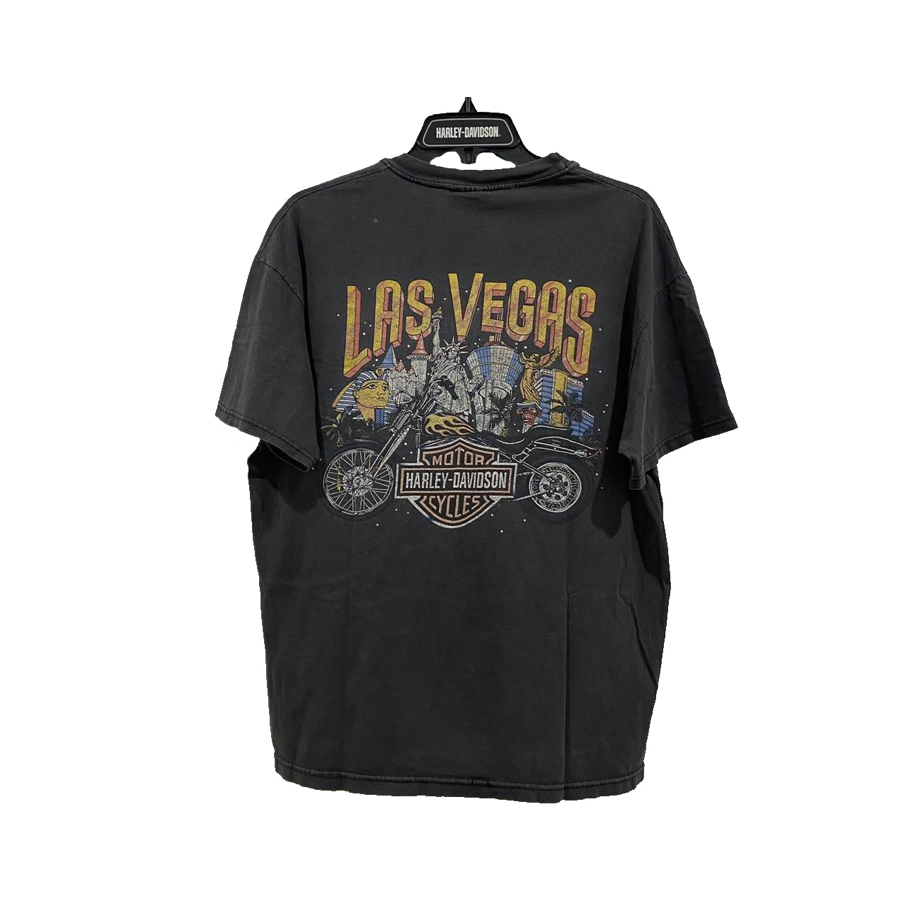 Authentic Vintage Harley-Davidson T-Shirt | Las Vegas (Large)