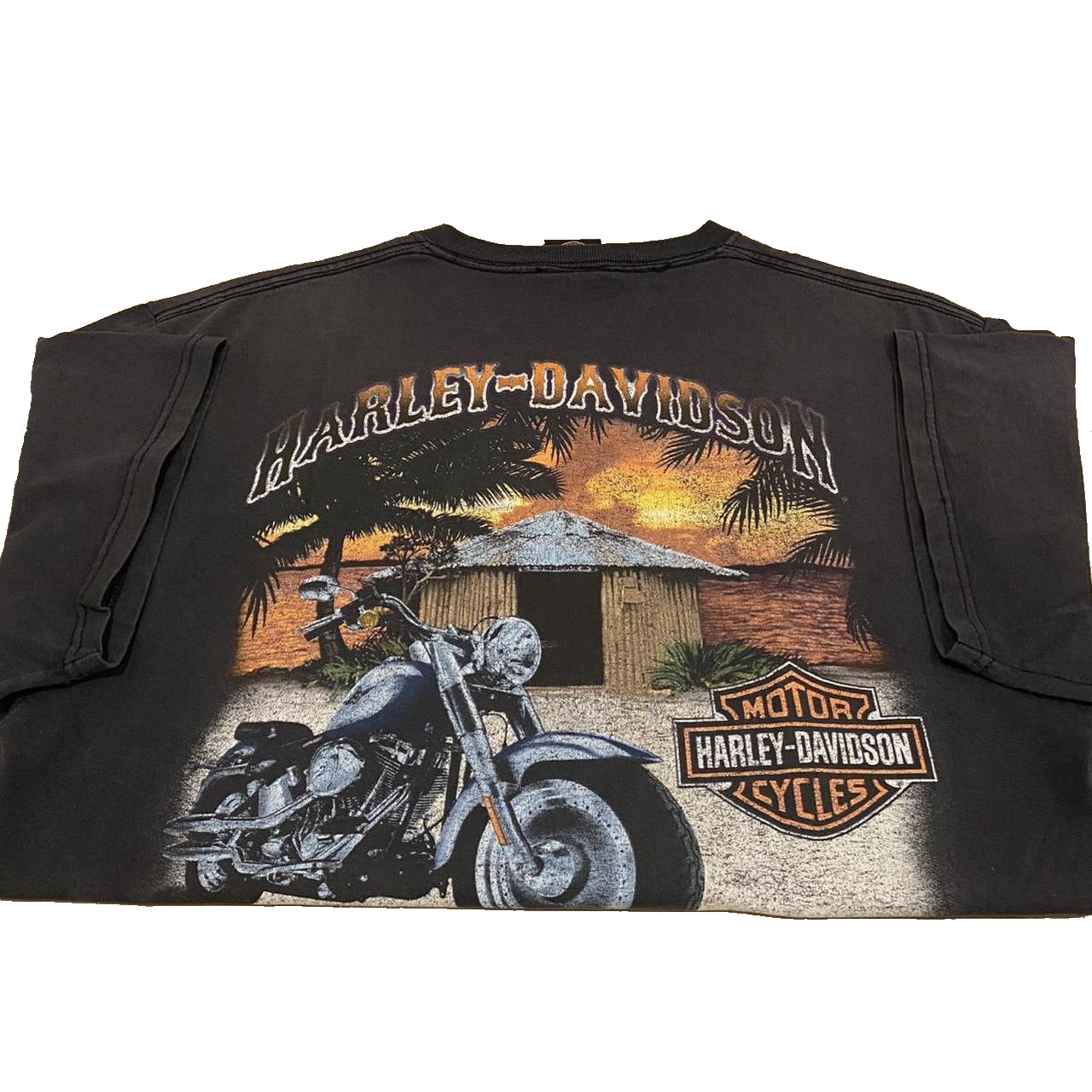 Authentic Vintage Harley-Davidson T-shirt | St Thomas (Large)