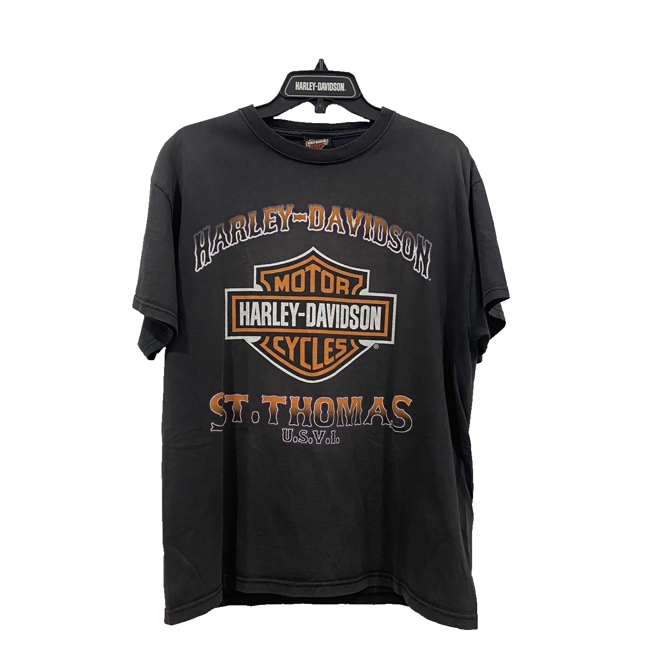 Authentic Vintage Harley-Davidson T-shirt | St Thomas (Large)