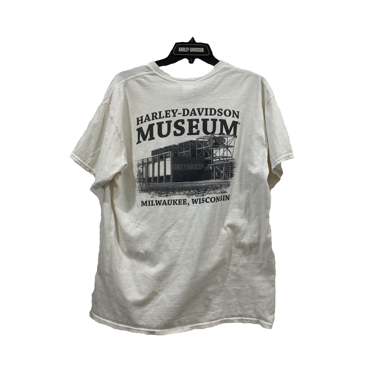 Authentic Vintage Harley-Davidson T-shirt | Museum Milwaukee, Wisconsin (Large)