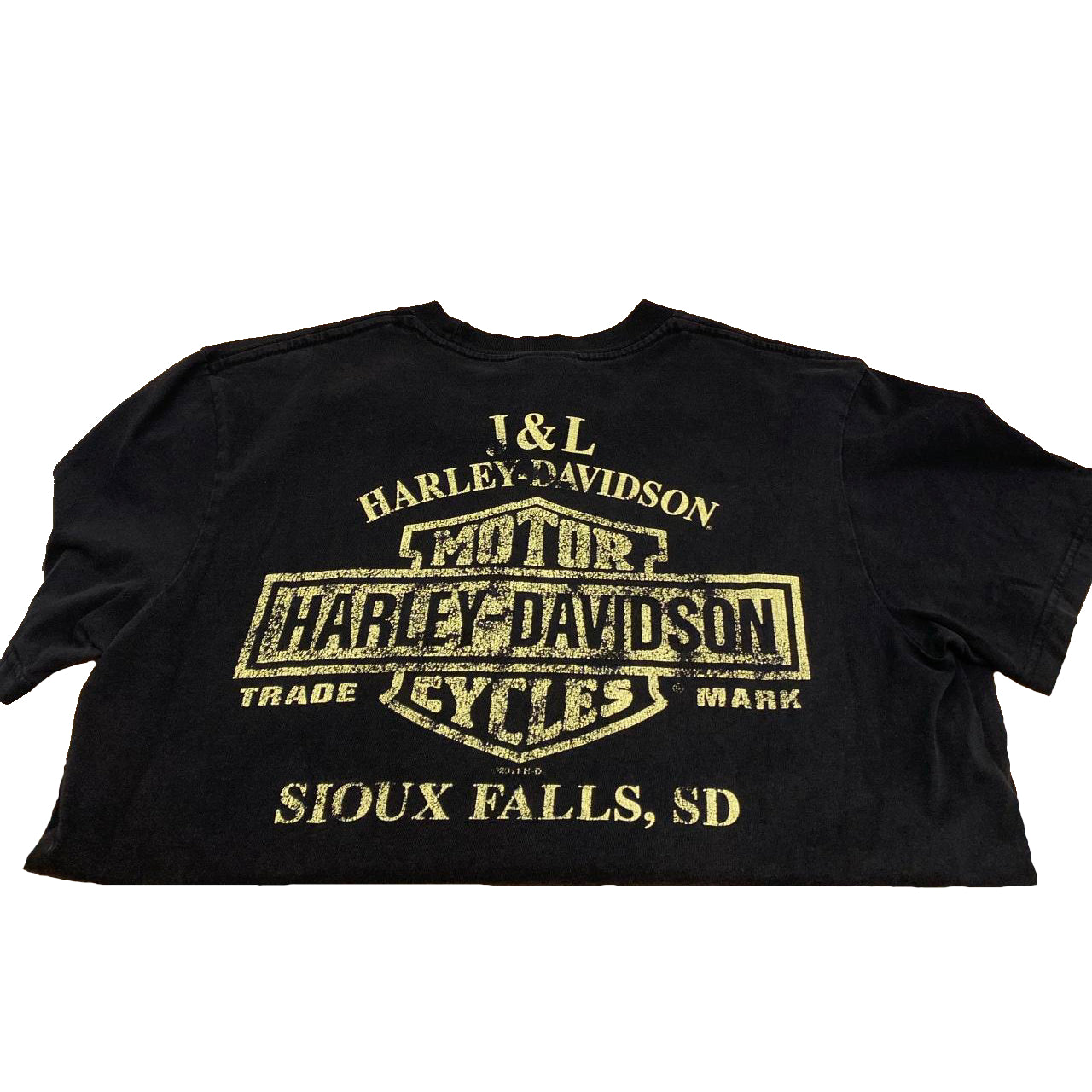 Authentic Vintage Harley-Davidson T-Shirt- Sioux Falls (Small)