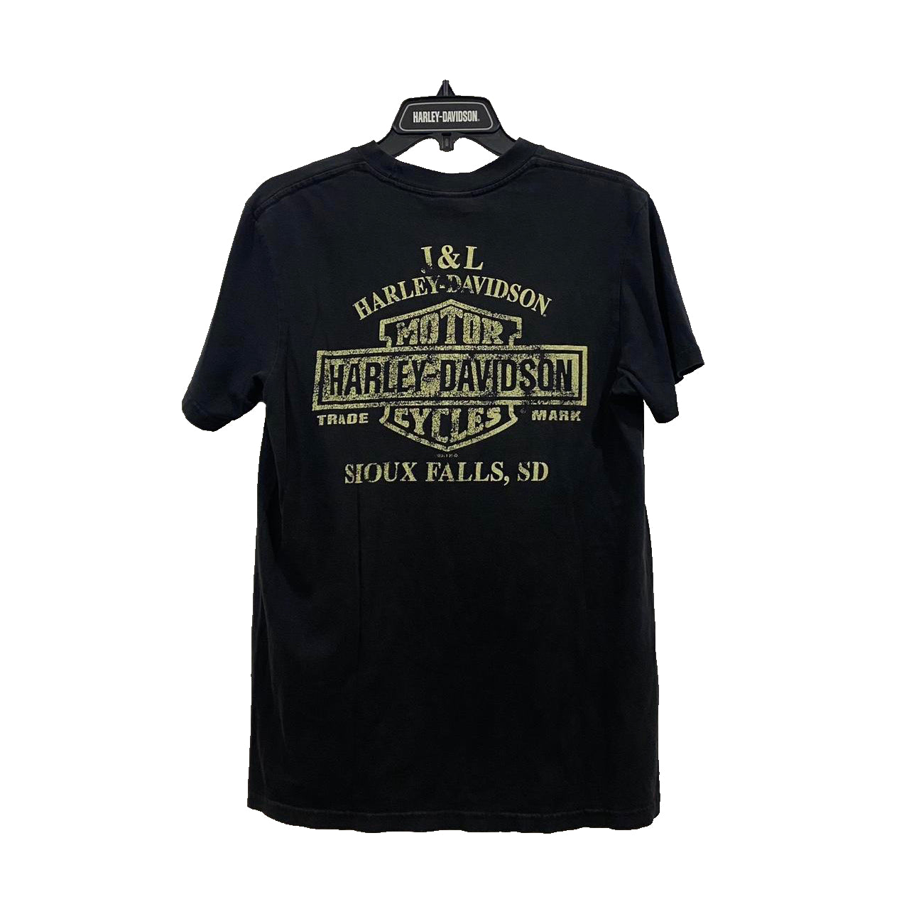 Authentic Vintage Harley-Davidson T-Shirt- Sioux Falls (Small)
