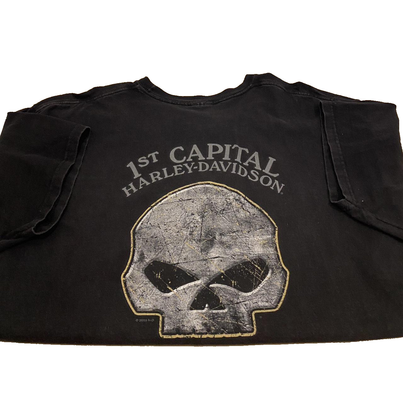 Authentic Vintage Harley-Davidson T-shirt | 1st Capital, York, PA (2XL)