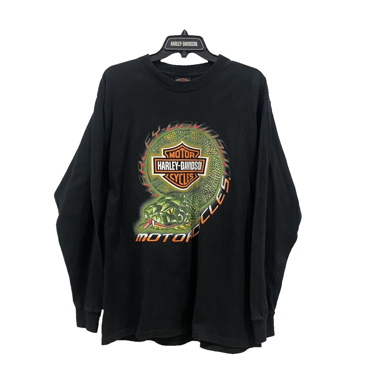 Authentic Vintage Harley-Davidson Long Sleeve T-Shirt | Cabo San Lucas Baja, Mexico (Large)